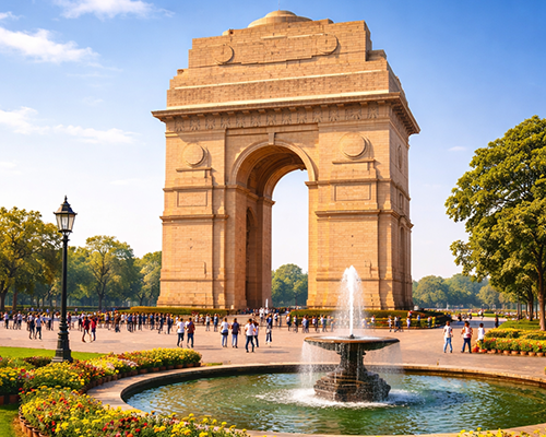 Visit India Gate & President House (drive past)